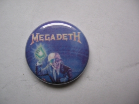 Megadeth, odznak 25mm 